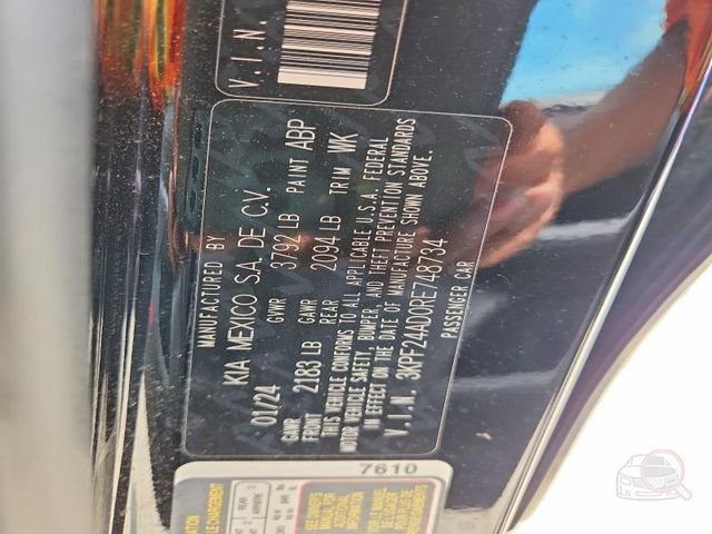 2024 Kia Forte — VIN 3KPF24AD0RE748734 — Lot photographs 13