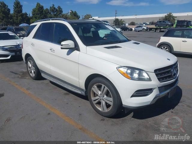 2013 Mercedes Benz M Class — VIN 4JGDA5HB7DA259212