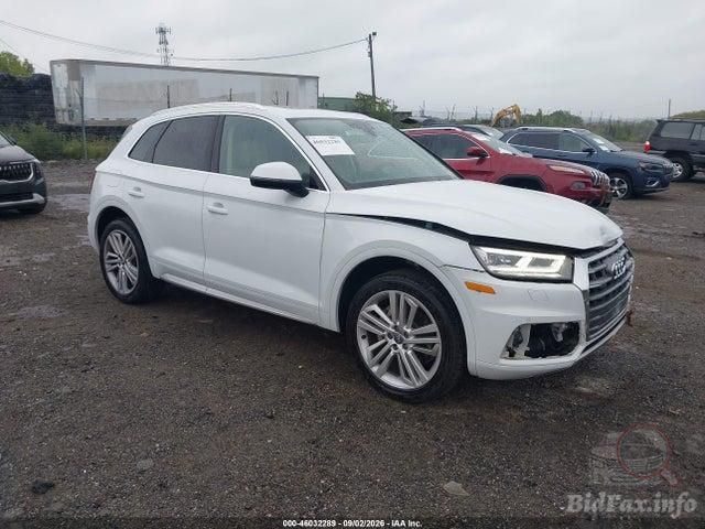 2020 Audi Q5 — VIN WA1BNAFY6L2024612