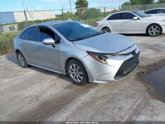 2020 Toyota Corolla — VIN JTDEPRAE0LJ105572