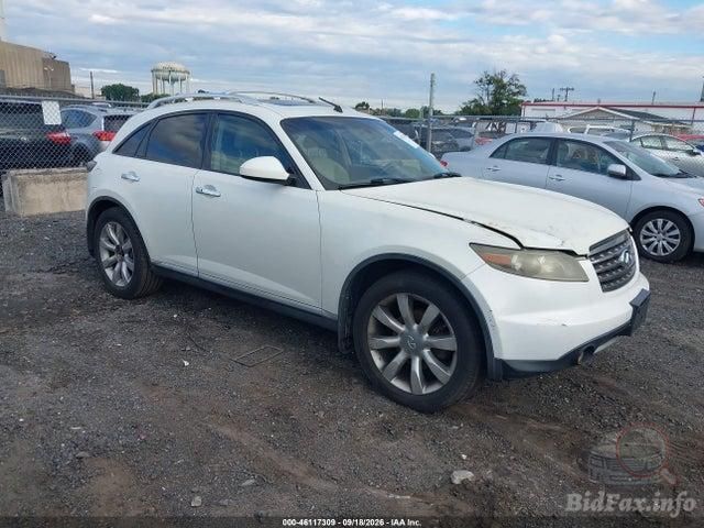 2008 Infiniti Fx35 — VIN JNRAS08W38X204625