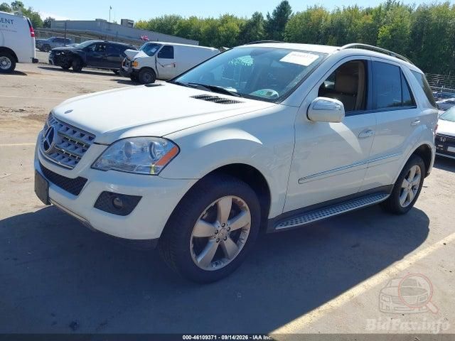 2009 Mercedes Benz M Class — VIN 4JGBB86E19A456662