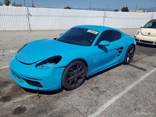2018 Porsche Cayman — VIN WP0AB2A85JK278655