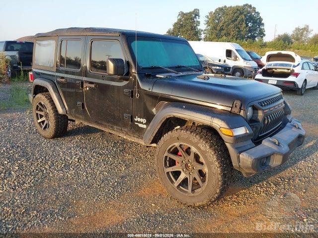 2018 Jeep Wrangler Unlimited — VIN 1C4HJXDG4JW167623