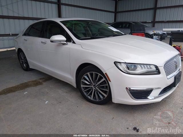2017 Lincoln Mkz — VIN 3LN6L5LU6HR611414
