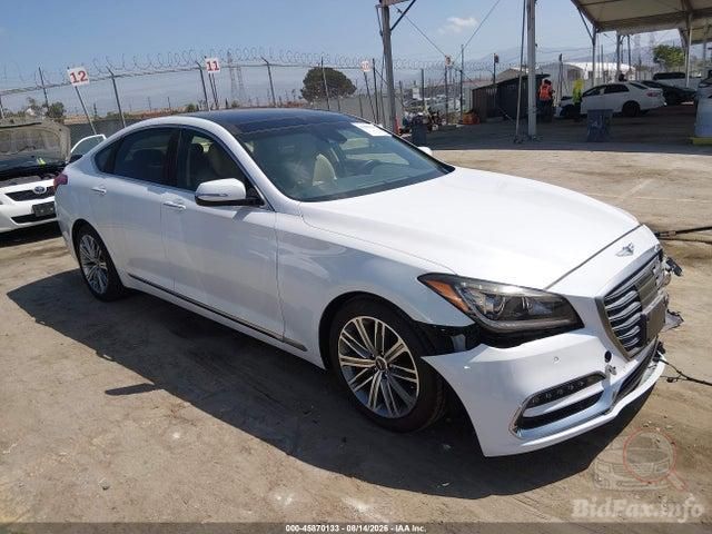 2018 Genesis G80 — VIN KMHGN4JE1JU238785