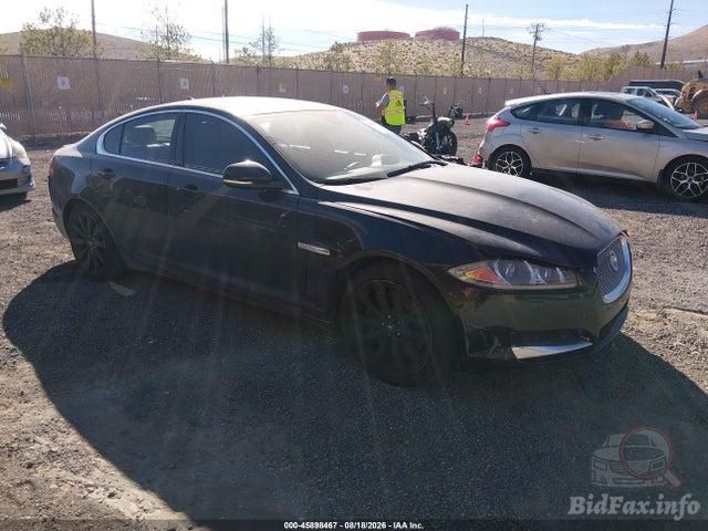 2013 Jaguar Xf — VIN SAJWJ0EF5D8S87655