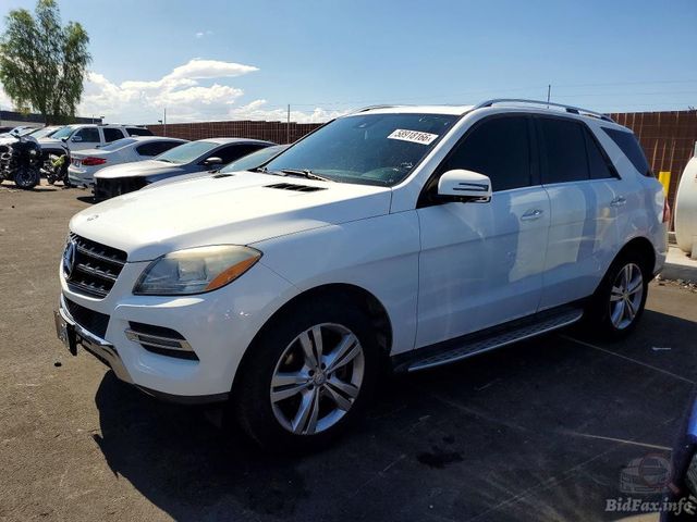 2015 Mercedes Benz M Class — VIN 4JGDA5JBXFA618825