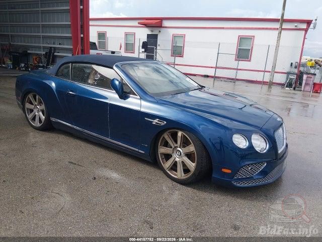 2016 Bentley Continentall — VIN SCBGU3ZA3GC052654