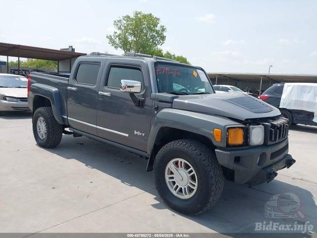 2009 Hummer H3T Alpha 2009 Gray Vortec — VIN 5GNEN13L898125250