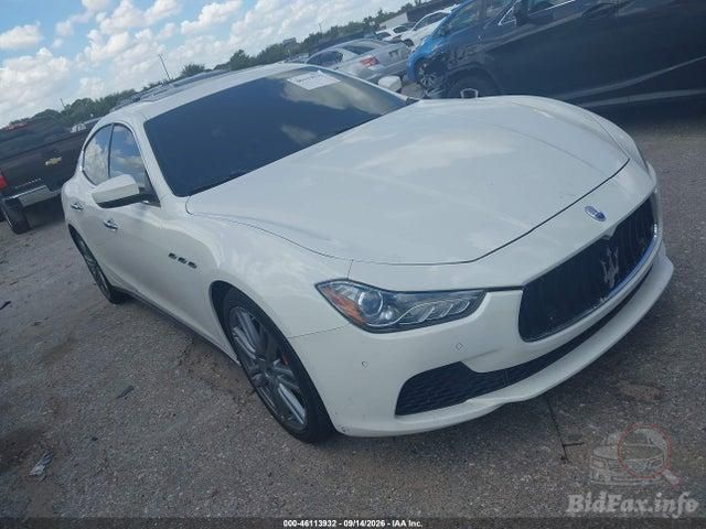 2017 Maserati Ghibli — VIN ZAM57XSA7H1218745