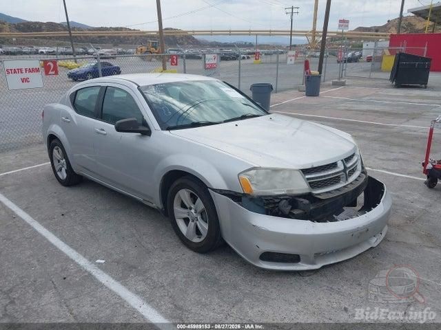 2012 Dodge Avenger — VIN 1C3CDZAB4CN136326