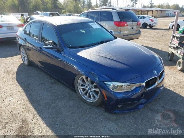 2018 Bmw 320i — VIN WBA8E1G59JNU92282